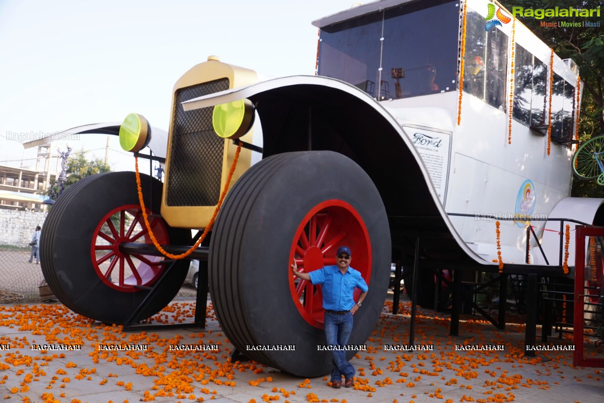 The Largest Stationery Art Car in the World at Sudha Cars Museum, Hyderabad