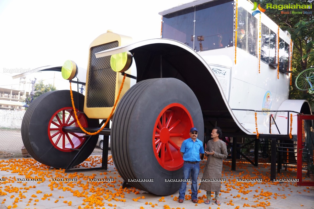 The Largest Stationery Art Car in the World at Sudha Cars Museum, Hyderabad