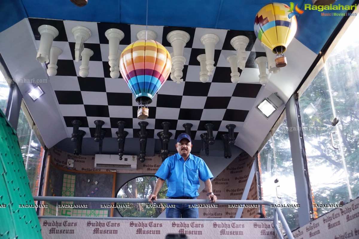 The Largest Stationery Art Car in the World at Sudha Cars Museum, Hyderabad