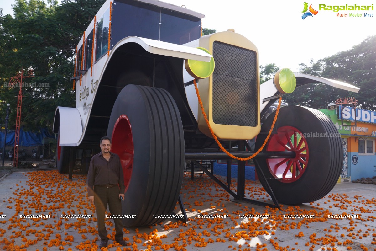 The Largest Stationery Art Car in the World at Sudha Cars Museum, Hyderabad