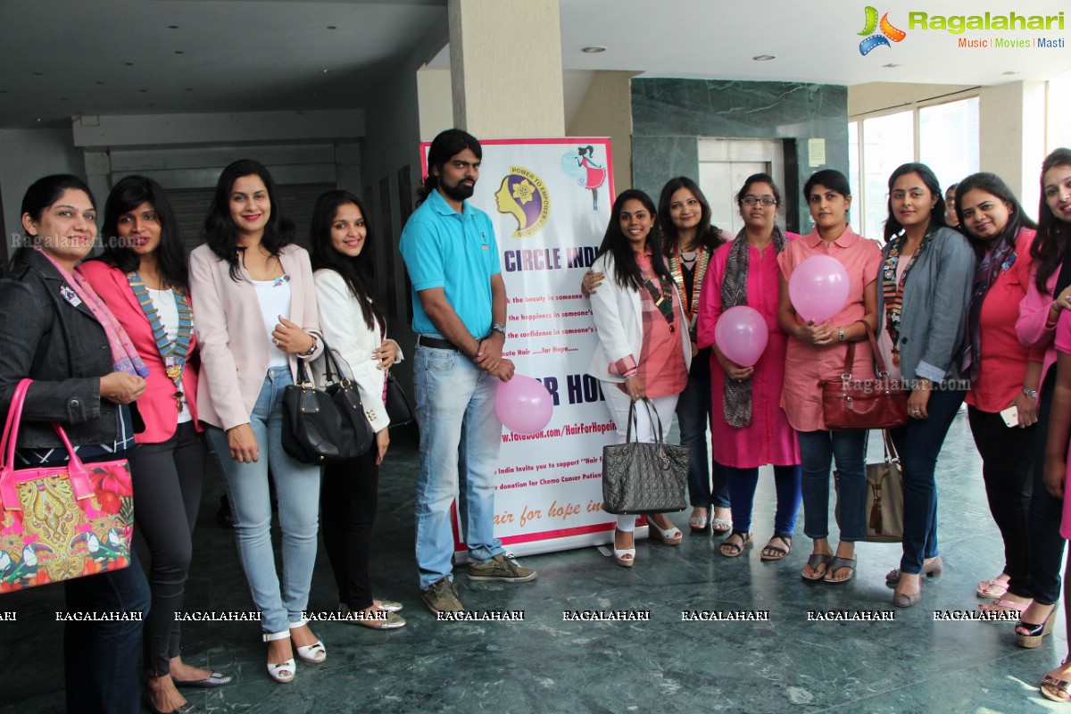 Ladies Circle India - SCLC 35 Launches Hair for Hope Hair Donation Campaign, Hyderabad