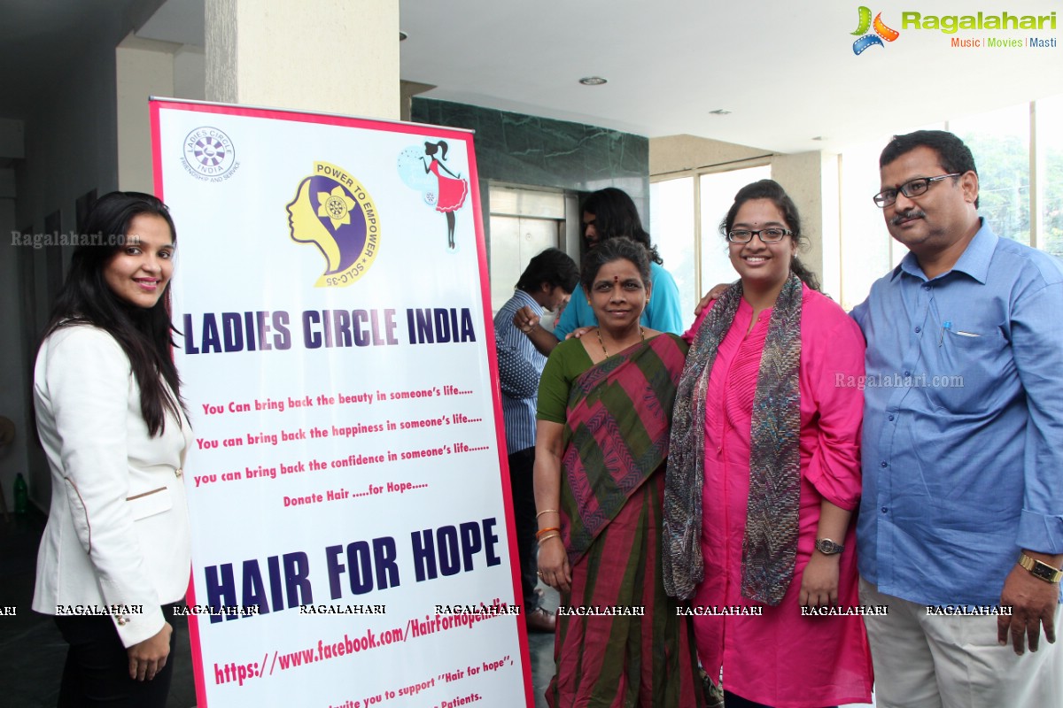 Ladies Circle India - SCLC 35 Launches Hair for Hope Hair Donation Campaign, Hyderabad