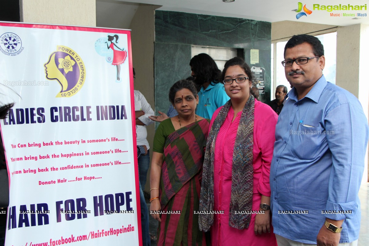 Ladies Circle India - SCLC 35 Launches Hair for Hope Hair Donation Campaign, Hyderabad