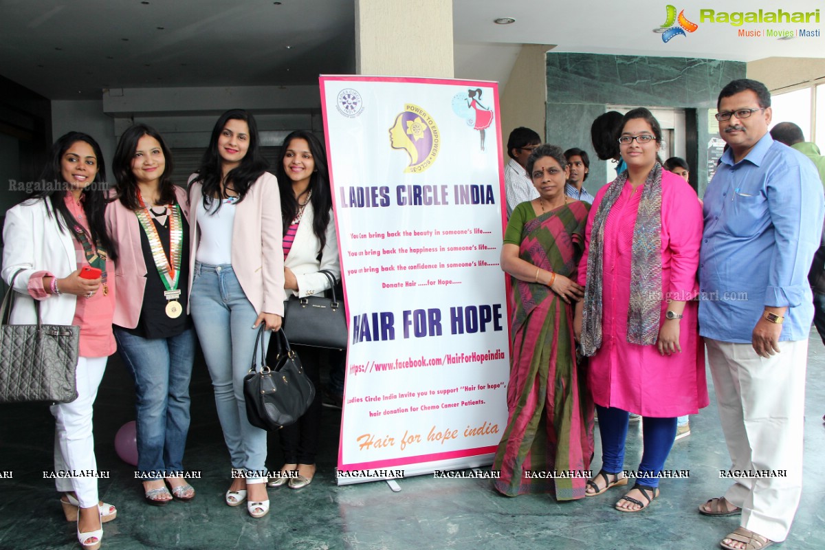 Ladies Circle India - SCLC 35 Launches Hair for Hope Hair Donation Campaign, Hyderabad