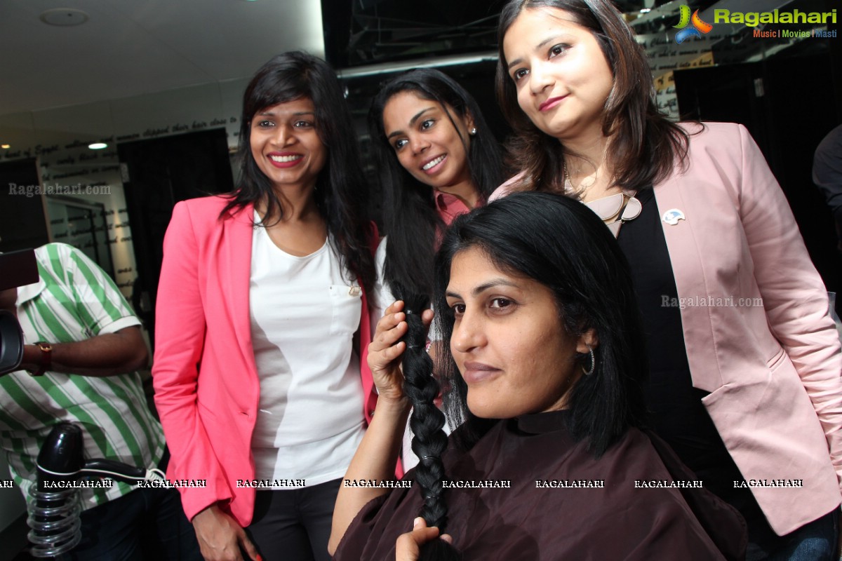 Ladies Circle India - SCLC 35 Launches Hair for Hope Hair Donation Campaign, Hyderabad