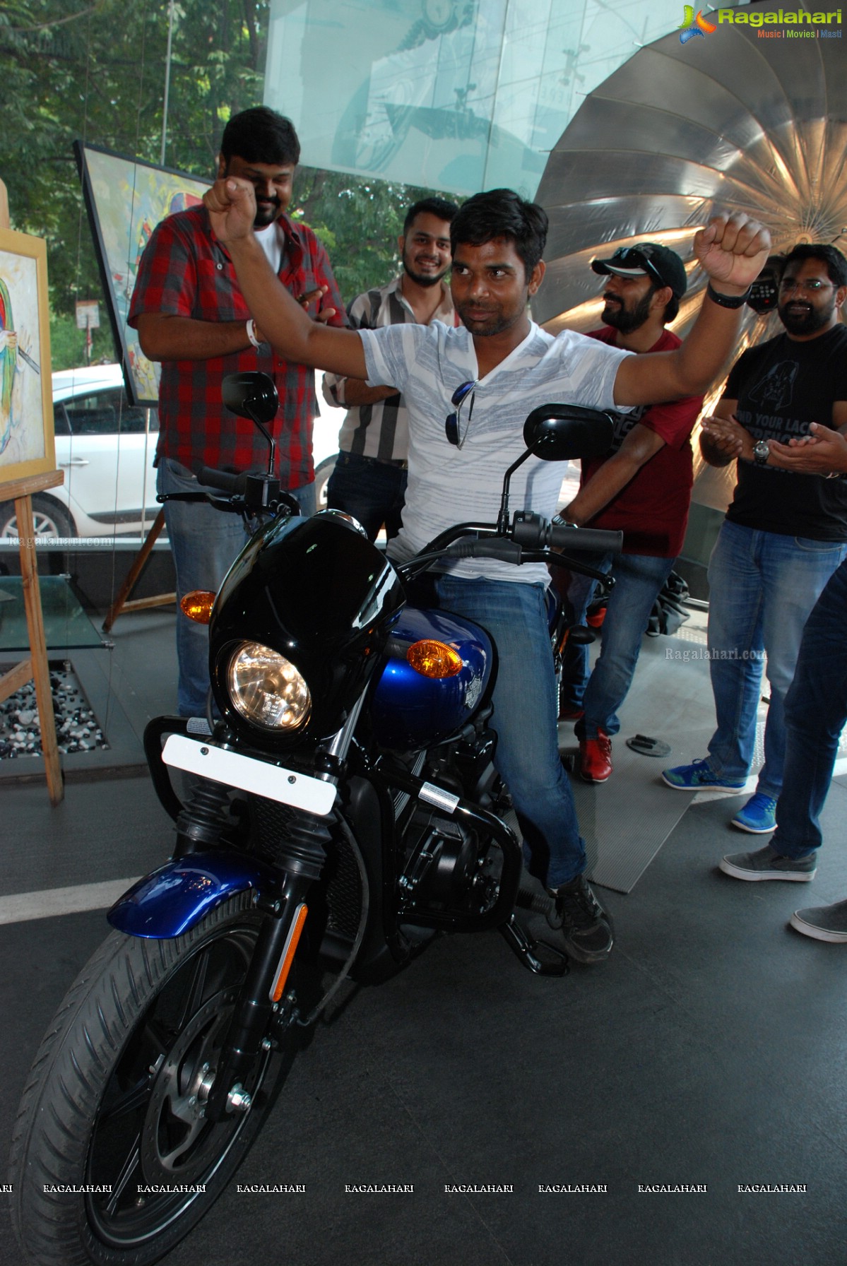 Luxury Brands Display at Harley Davidson Showroom, Hyderabad