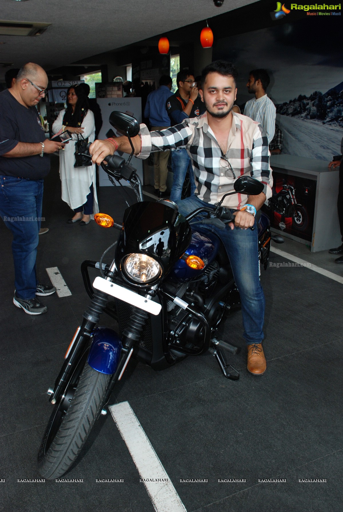 Luxury Brands Display at Harley Davidson Showroom, Hyderabad