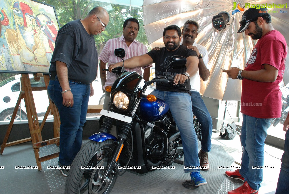 Luxury Brands Display at Harley Davidson Showroom, Hyderabad