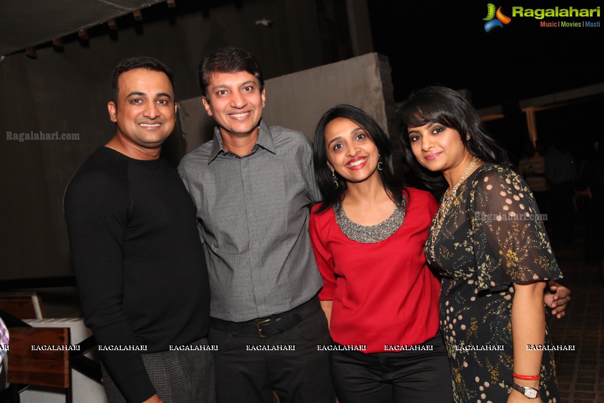 Grand Birthday Bash of Hitesh Zaveri at Stone Waters Kitchen Lounge, Hyderabad