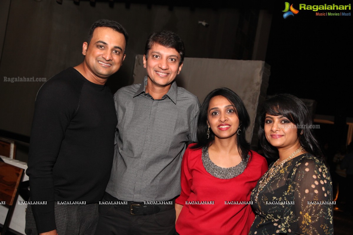 Grand Birthday Bash of Hitesh Zaveri at Stone Waters Kitchen Lounge, Hyderabad