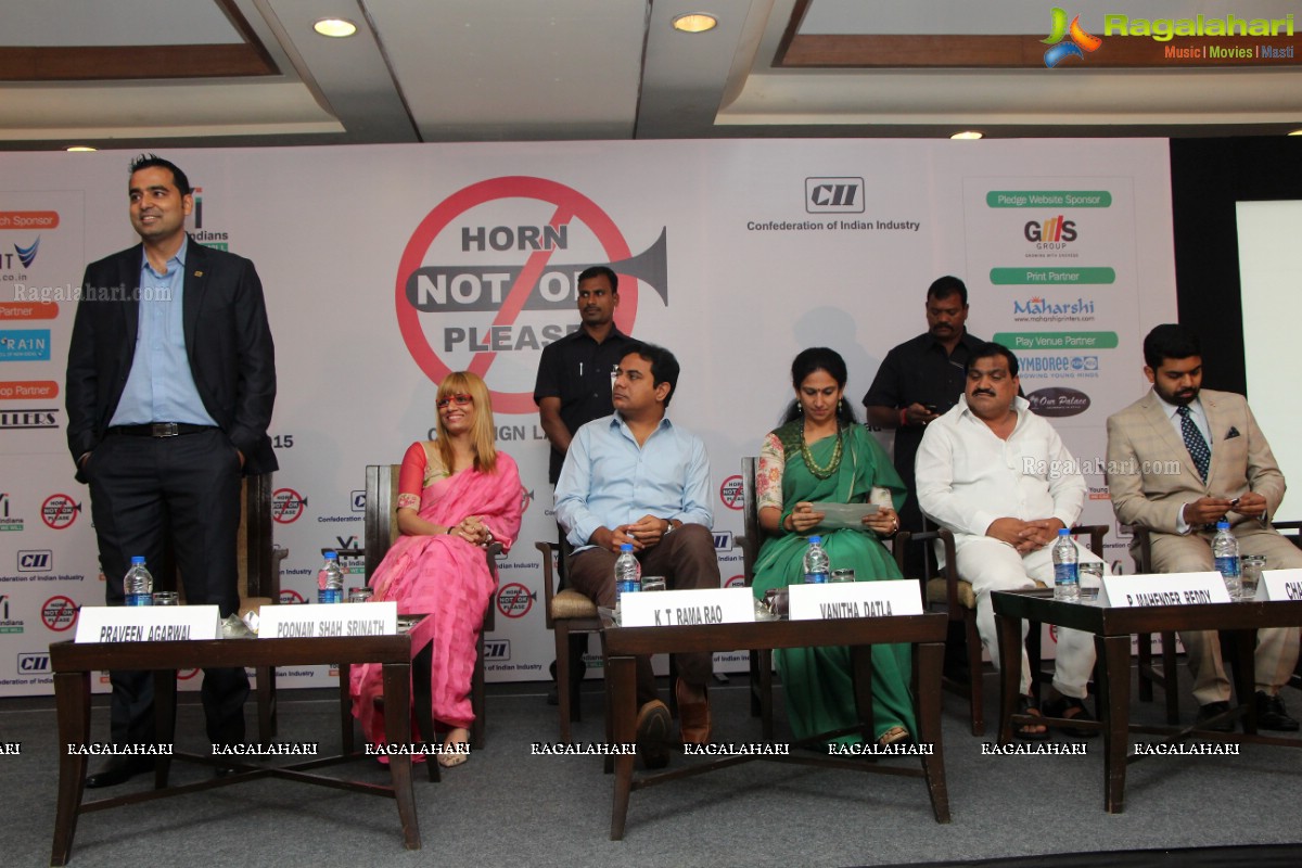 'Horn Not OK Please' - An Event by The Young Indians (Hyderabad Chapter) at Kohinoor Hall, Hotel Taj Deccan, Hyderabad