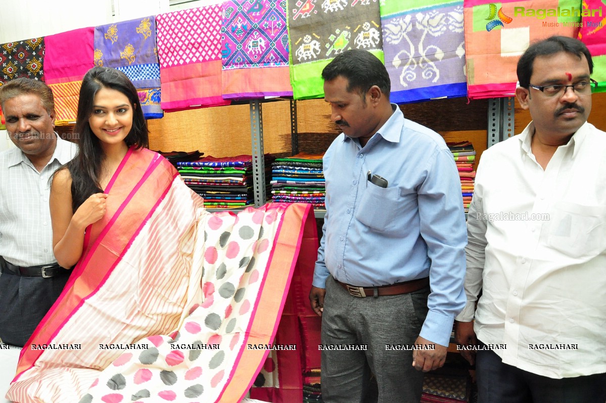 Neha Deshpande launches Pochampally IKAT Art Mela at State Art Gallery, Hyderabad