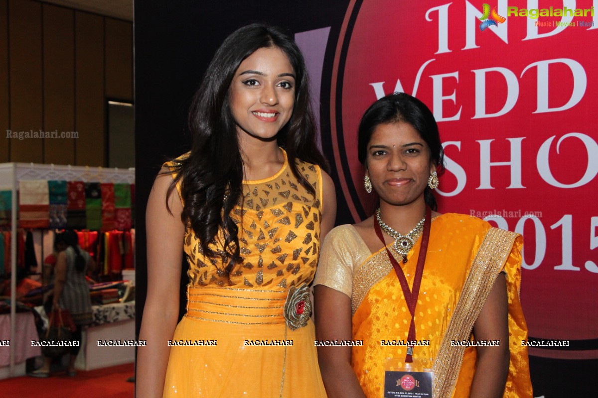 Vithika Sheru launches India Wedding Show 2015 at Hitex Exhibition Center, Hyderabad