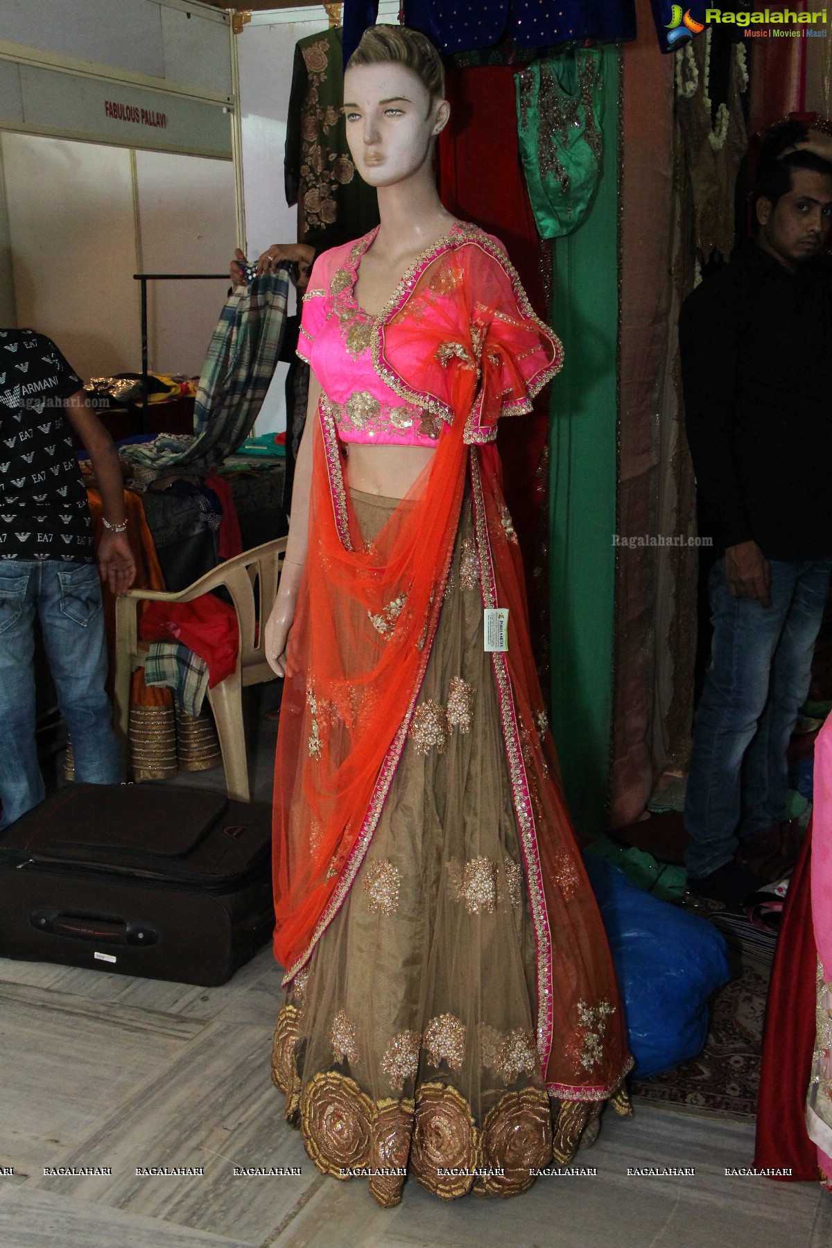 Sana Khan launches Page 3 Fashion Exhibition by Kavita Jain at Arya Vysya Abhyudaya Sangam, Hyderabad