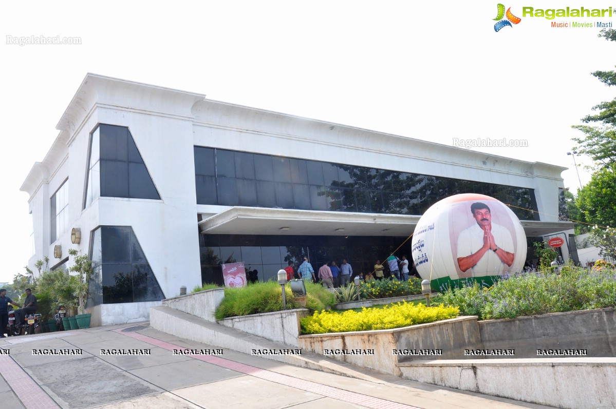 Ram Charan at Chirenjeevi Charitable Trust for KFC Initiative Blood Bank, Hyderabad