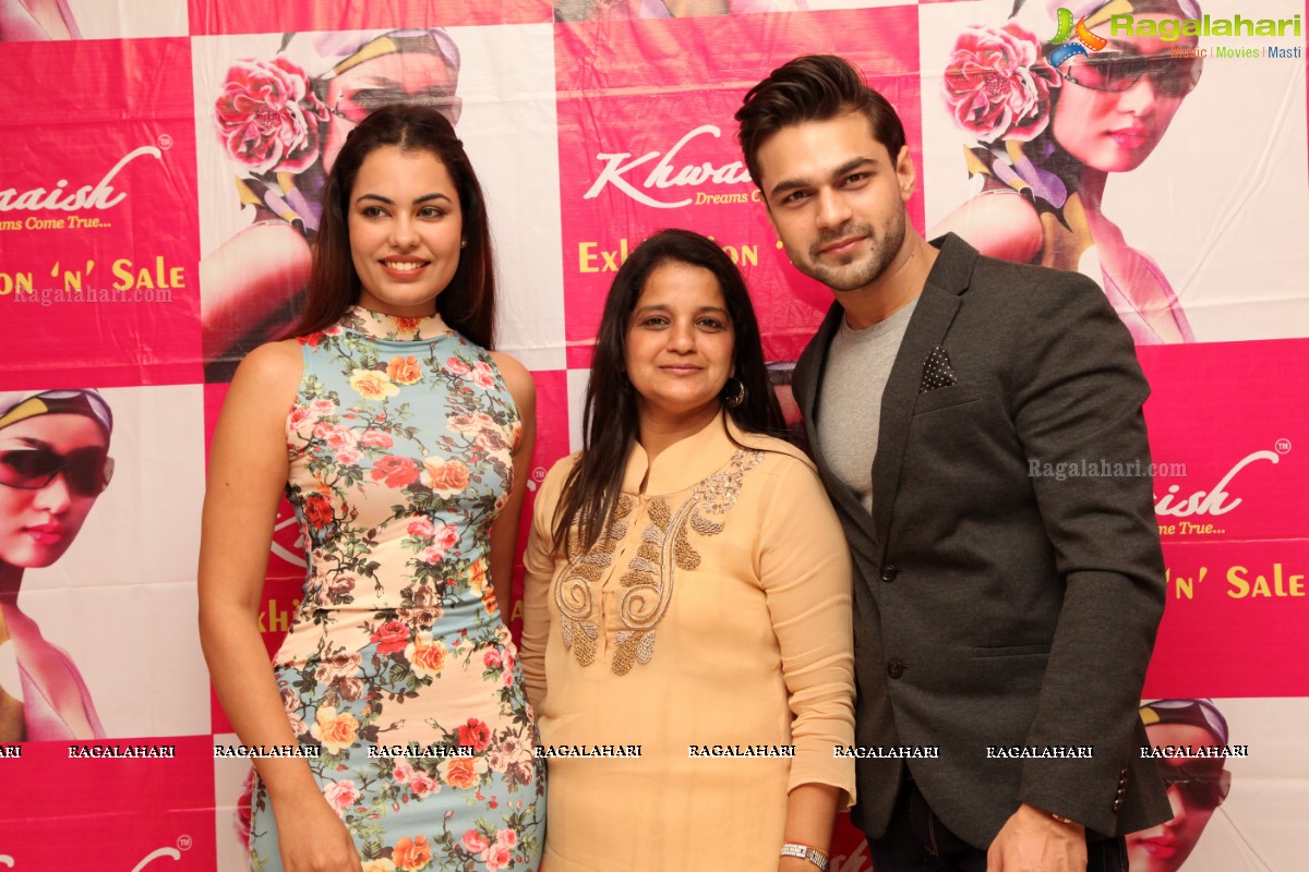 Srishti Rana inaugurates Khwaaish Exhibition at Taj Krishna, Hyderabad