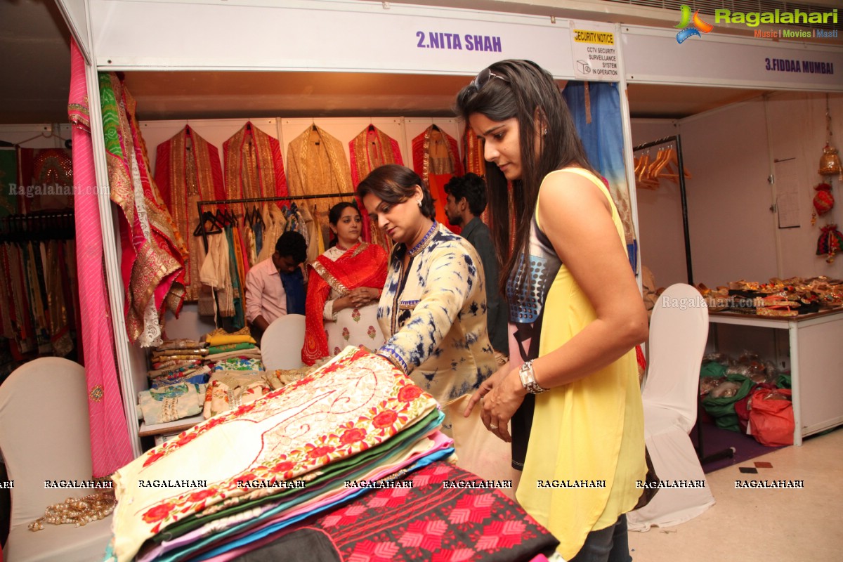 Srishti Rana inaugurates Khwaaish Exhibition at Taj Krishna, Hyderabad