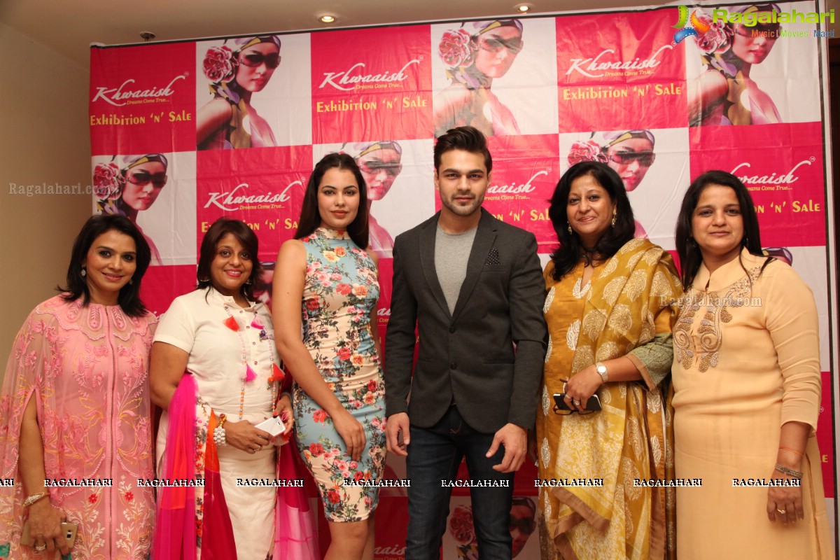 Srishti Rana inaugurates Khwaaish Exhibition at Taj Krishna, Hyderabad