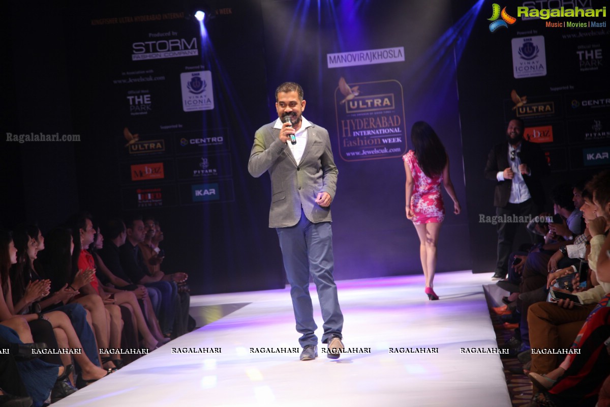 5th Edition of Kingfisher ULTRA Hyderabad International Fashion Week (KUHIFW) at The Park, Hyderabad (Day 1)