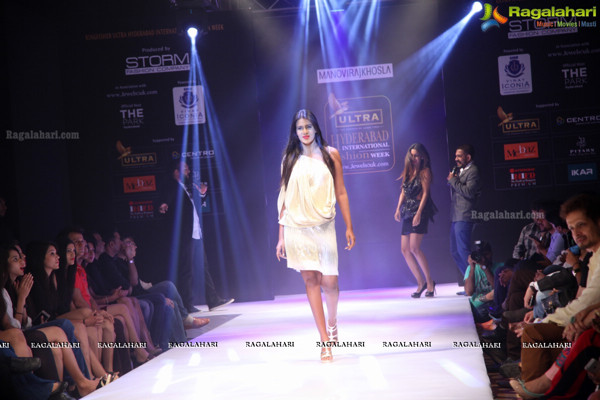 5th Edition of Kingfisher ULTRA Hyderabad International Fashion Week (KUHIFW) at The Park, Hyderabad (Day 1)