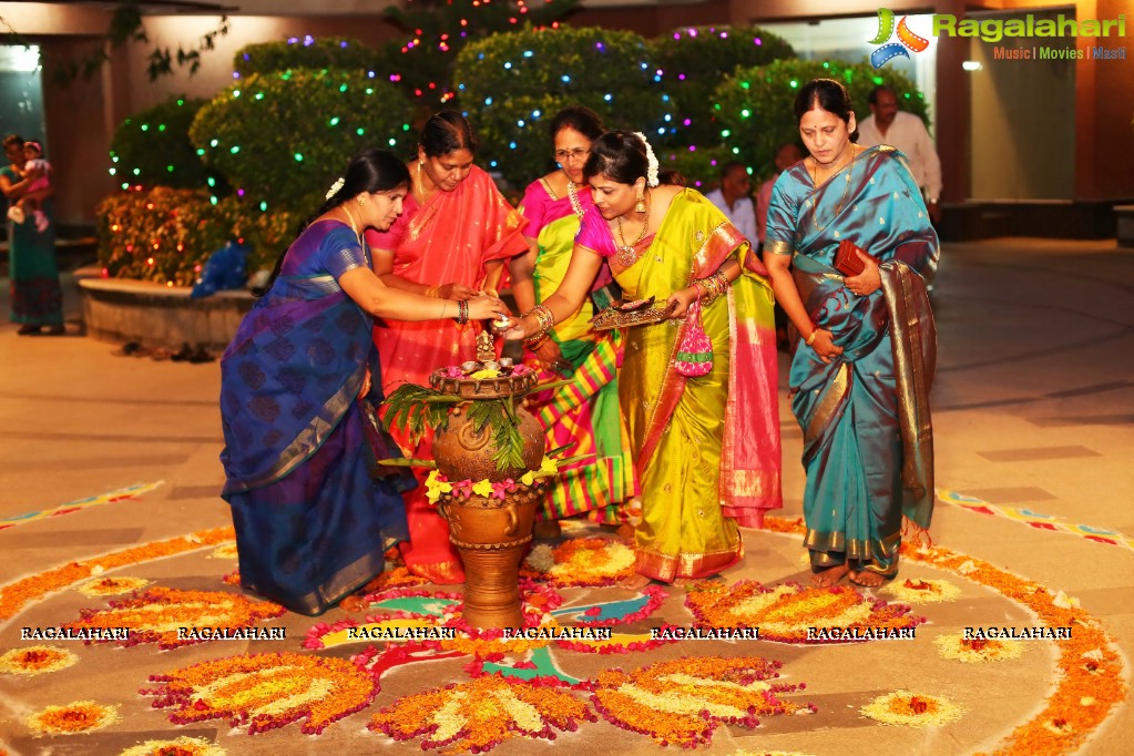 Lanco Hills Bathukamma Celebrations with Traditional Festivities, Hyderabad