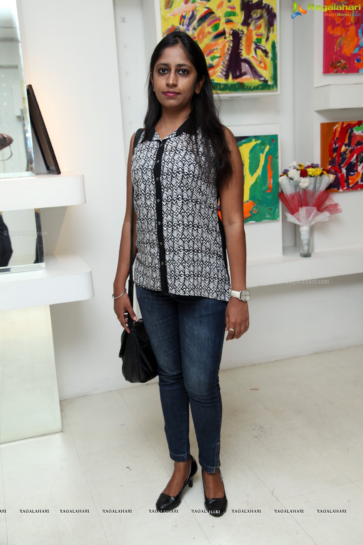 Lakshmi Manchu inaugurates Rivers of Reflection - Lavanya Dutt and Verna Chand Painting Exhibition at Taj Deccan