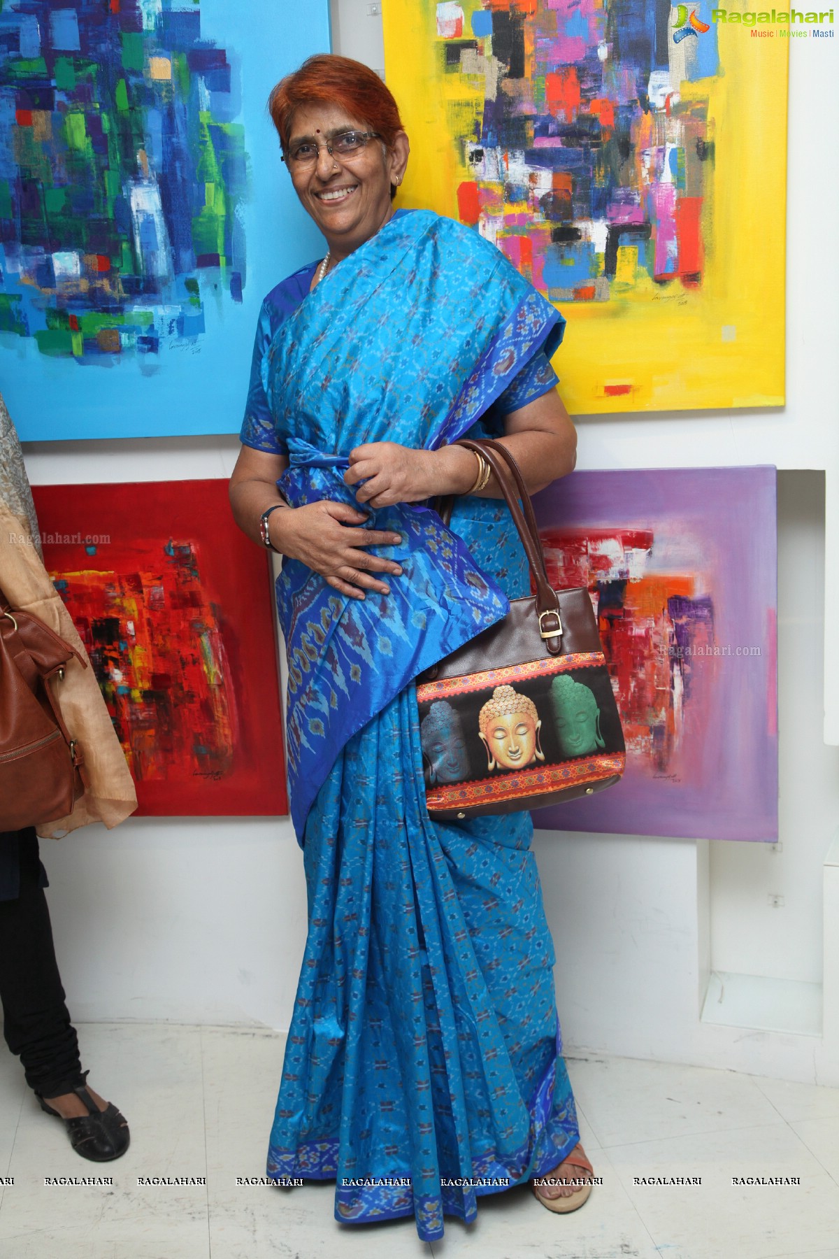 Lakshmi Manchu inaugurates Rivers of Reflection - Lavanya Dutt and Verna Chand Painting Exhibition at Taj Deccan