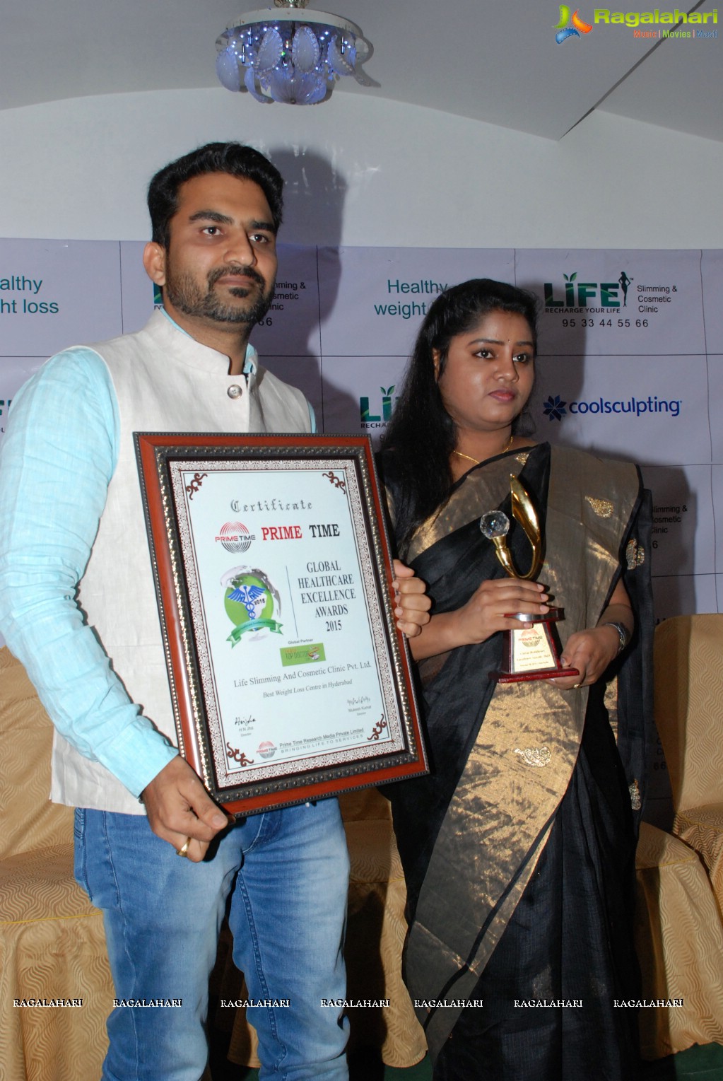 Life Slimming and Cosmetic Clinic Press Meet, Hyderabad