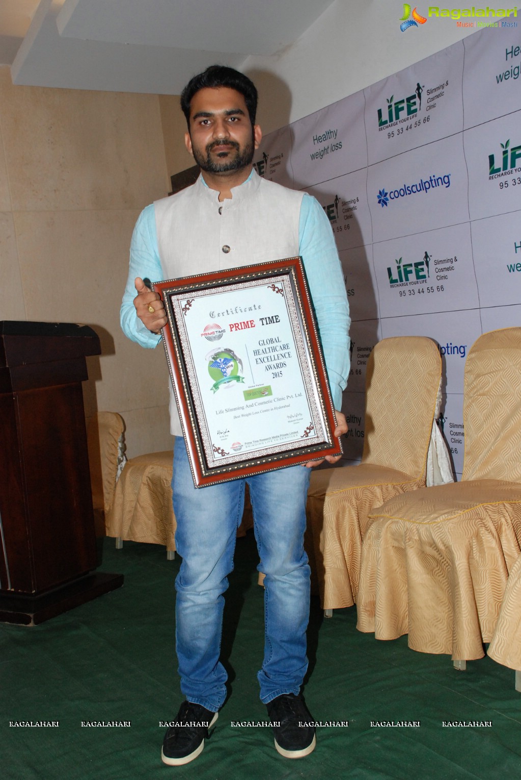 Life Slimming and Cosmetic Clinic Press Meet, Hyderabad