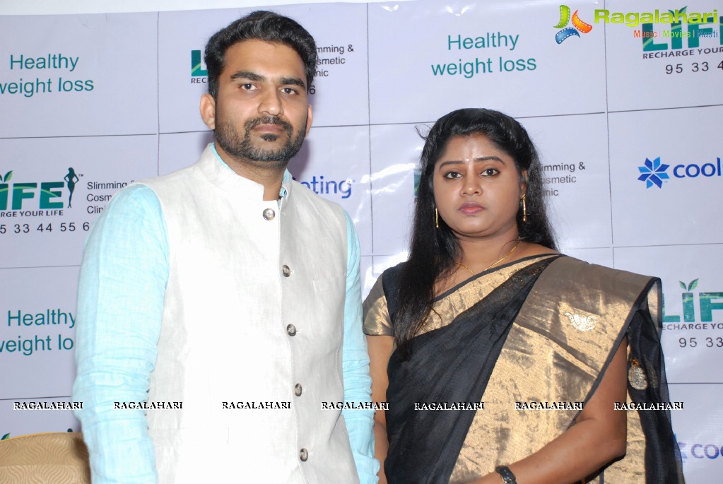 Life Slimming and Cosmetic Clinic Press Meet, Hyderabad