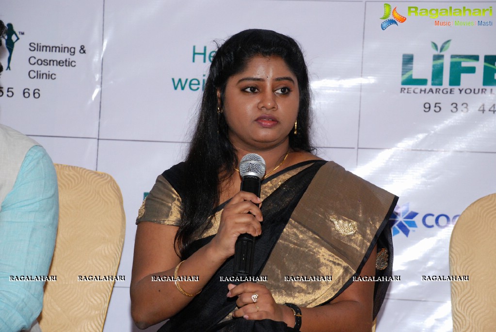 Life Slimming and Cosmetic Clinic Press Meet, Hyderabad