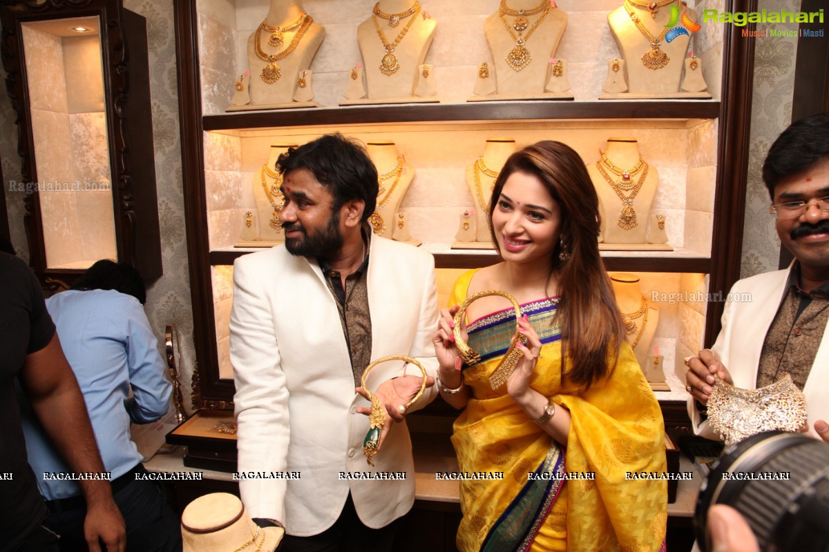 Tamannaah launches Manepally Jewellers Showroom at Punjagutta, Hyderabad