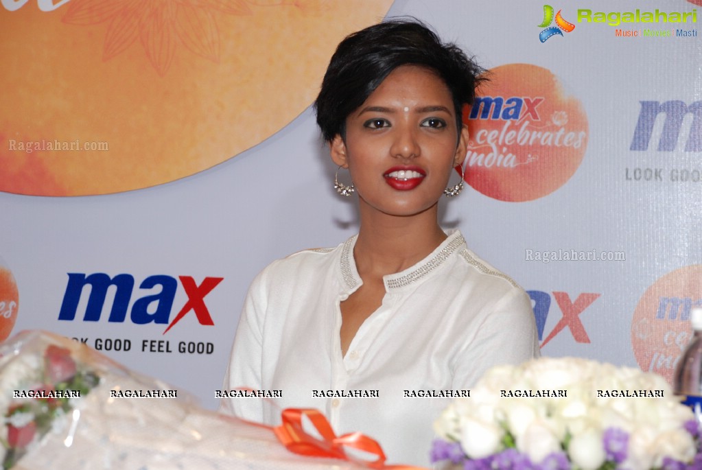 Runki Goswami and Alice Rosario launches Max Fashion Festive Collection Launch, Hyderabad