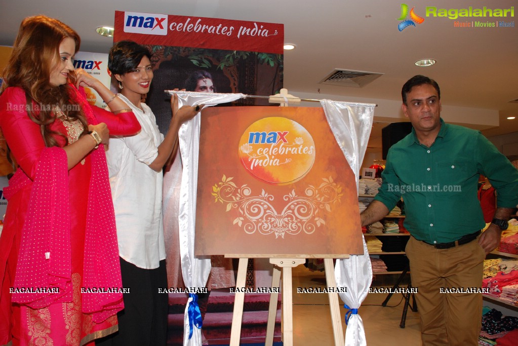 Runki Goswami and Alice Rosario launches Max Fashion Festive Collection Launch, Hyderabad