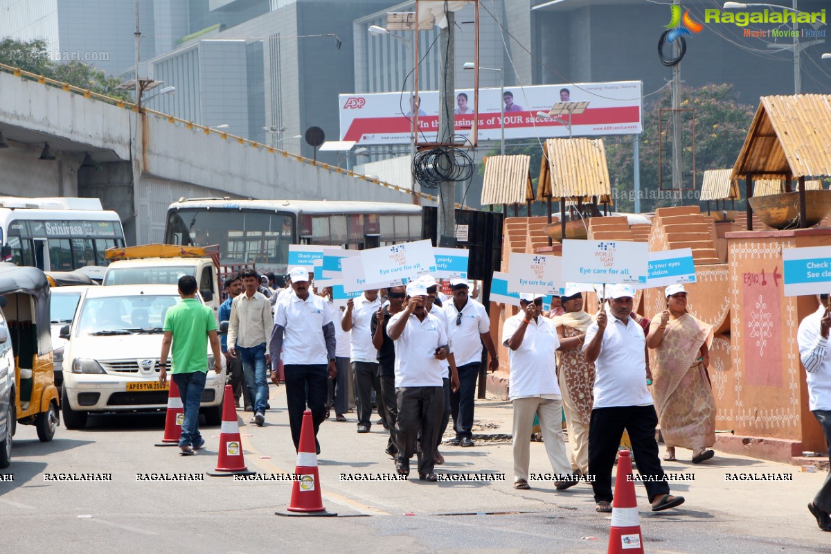 Blind Walk and Spectacle Distribution by Maxivision Eye Hospitals, Hyderabad