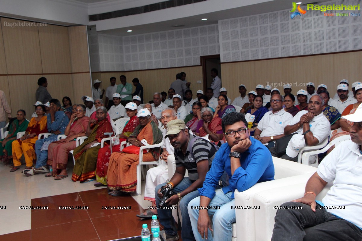 Blind Walk and Spectacle Distribution by Maxivision Eye Hospitals, Hyderabad