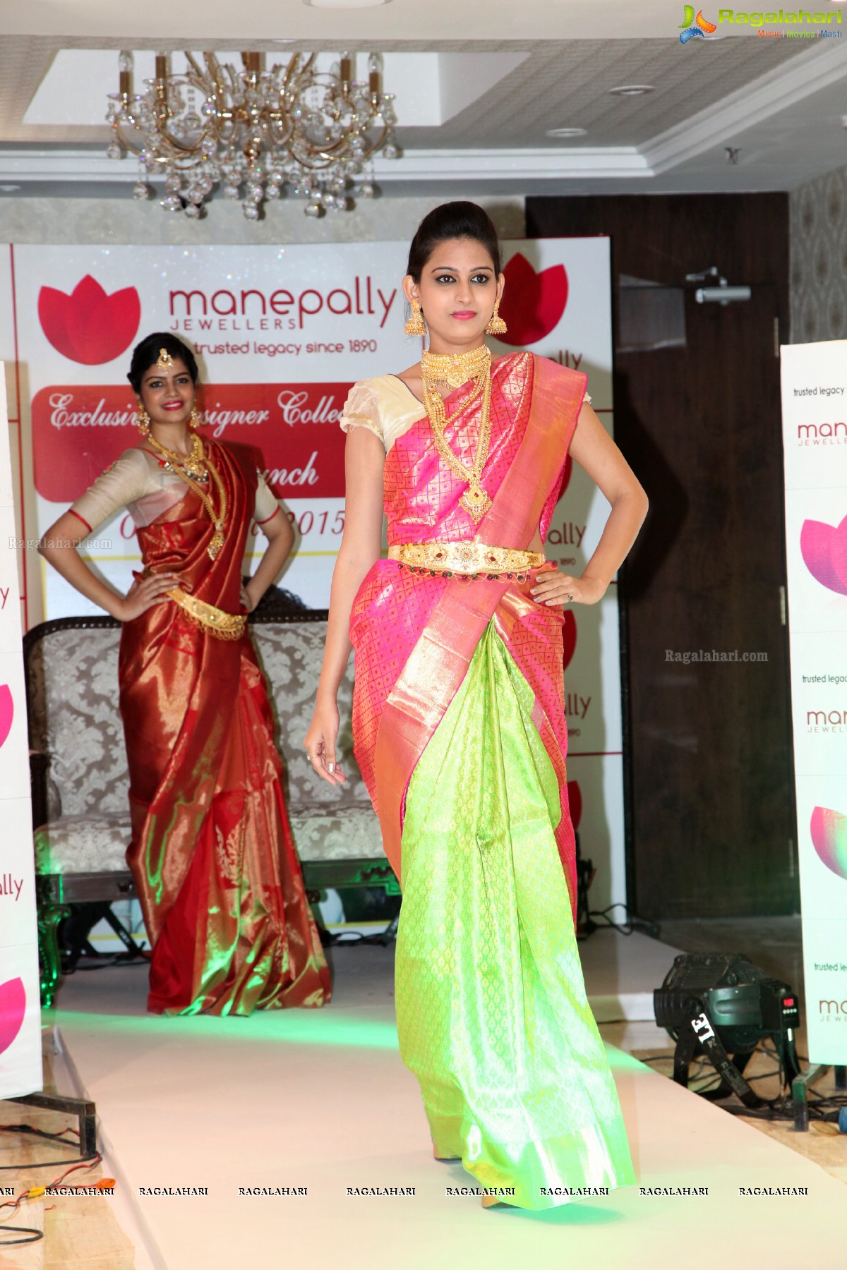 Grand Fashion Show on the Occasion of Grand Curtain Raiser of Manepally Jewellers-Biggest Showroom at Punjagutta