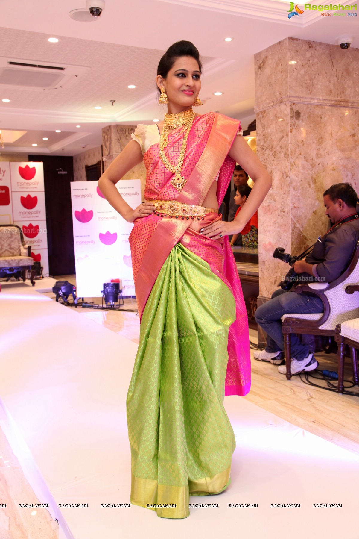 Grand Fashion Show on the Occasion of Grand Curtain Raiser of Manepally Jewellers-Biggest Showroom at Punjagutta