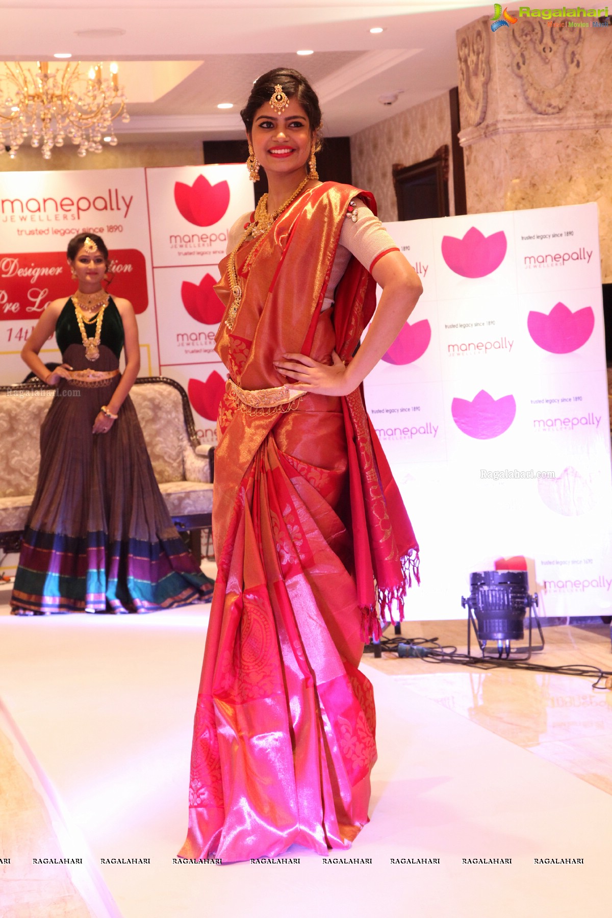 Grand Fashion Show on the Occasion of Grand Curtain Raiser of Manepally Jewellers-Biggest Showroom at Punjagutta