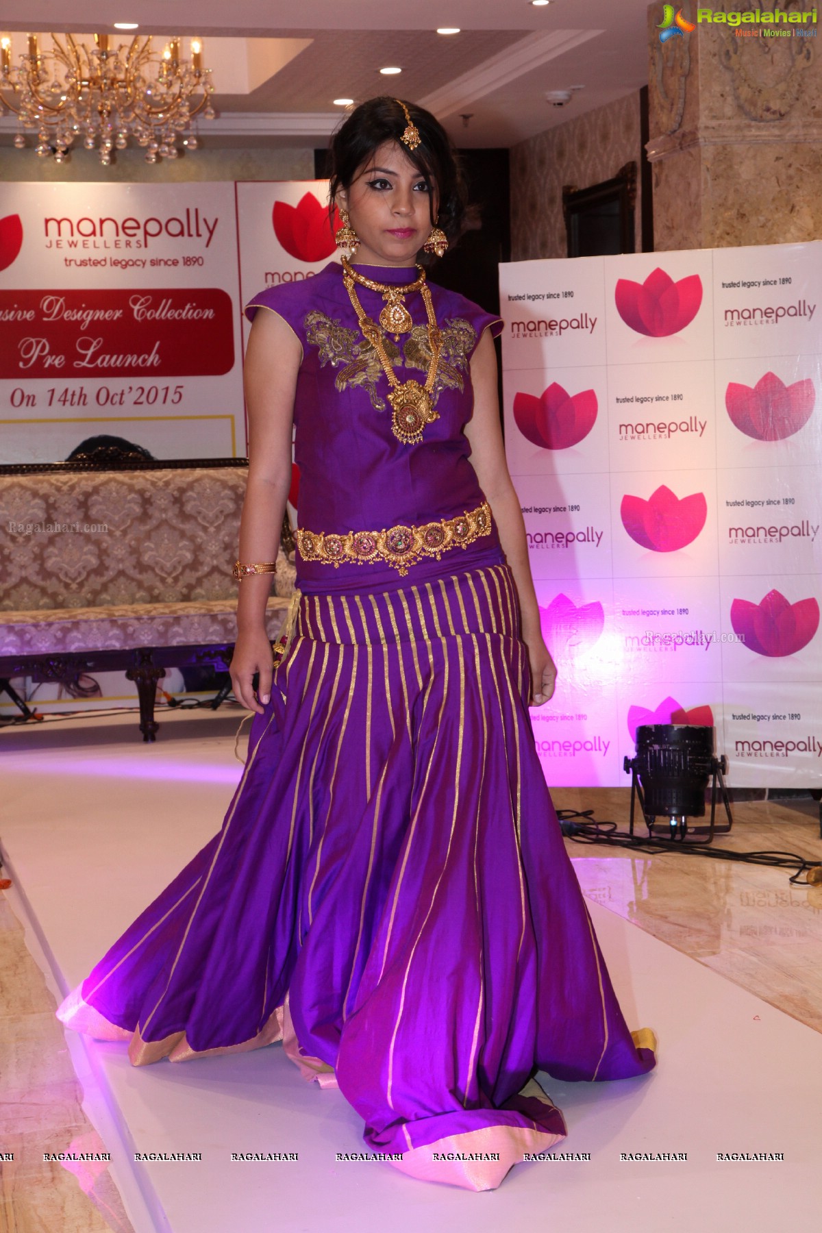 Grand Fashion Show on the Occasion of Grand Curtain Raiser of Manepally Jewellers-Biggest Showroom at Punjagutta