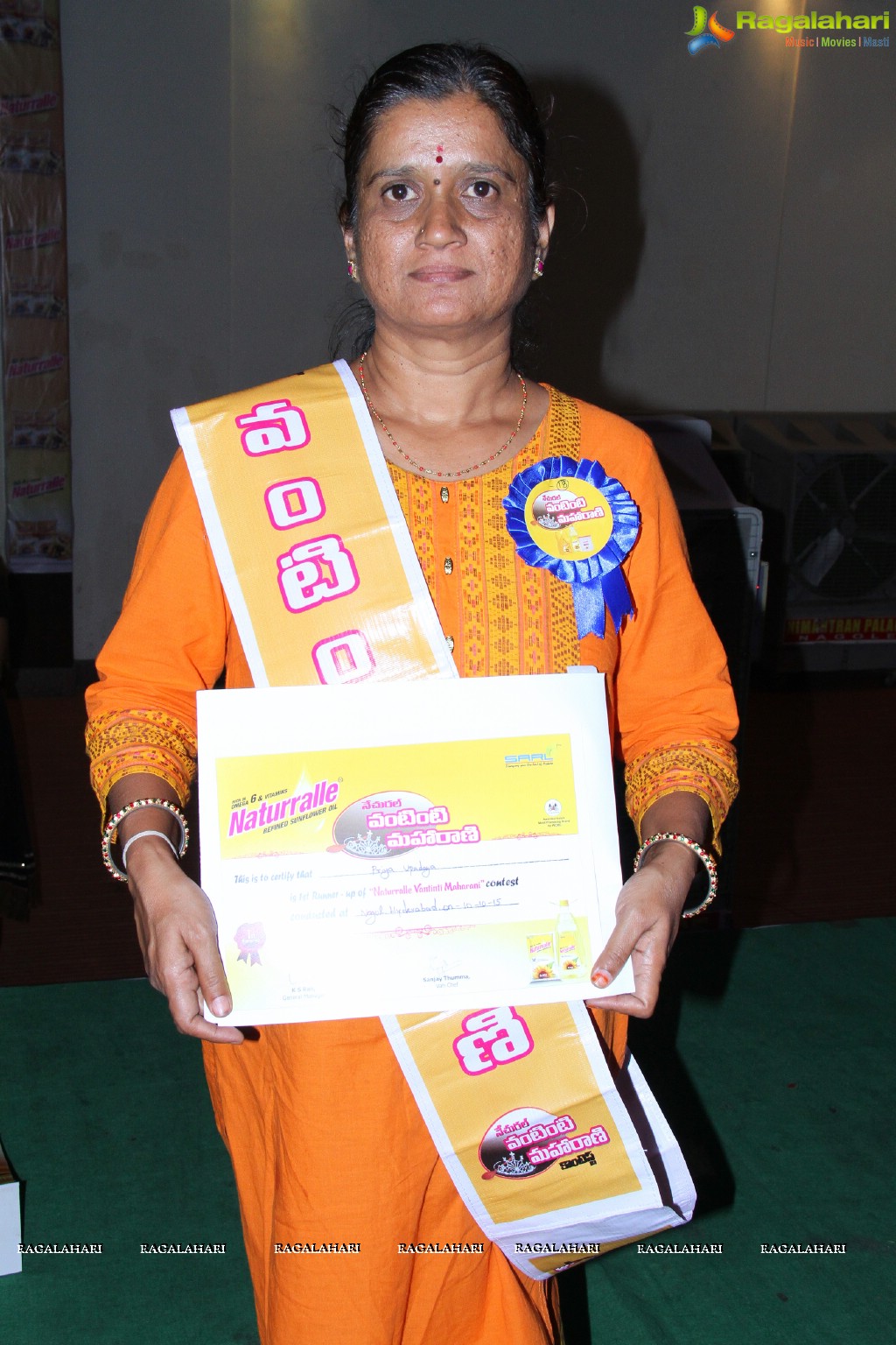 Naturralle Vantinti Maharani Contest at Hyderabad