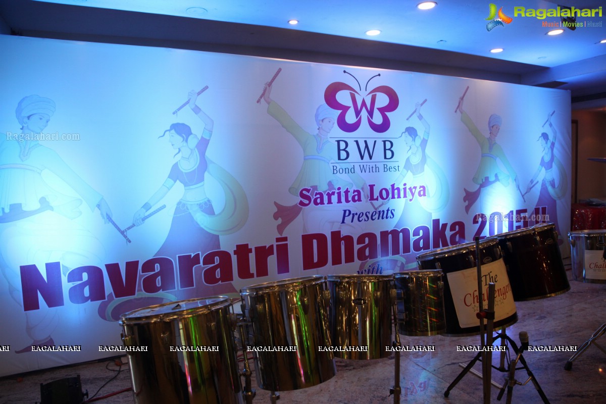 BWB Dandia Dhamaka 2015 at A'La Liberty, Hyderabad