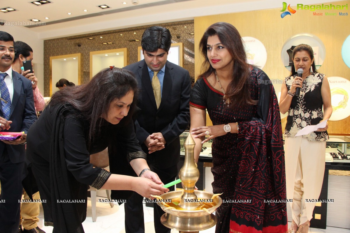 Pinky Reddy launches Nazraana™ Collections at PC Jewellers, Hyderabad