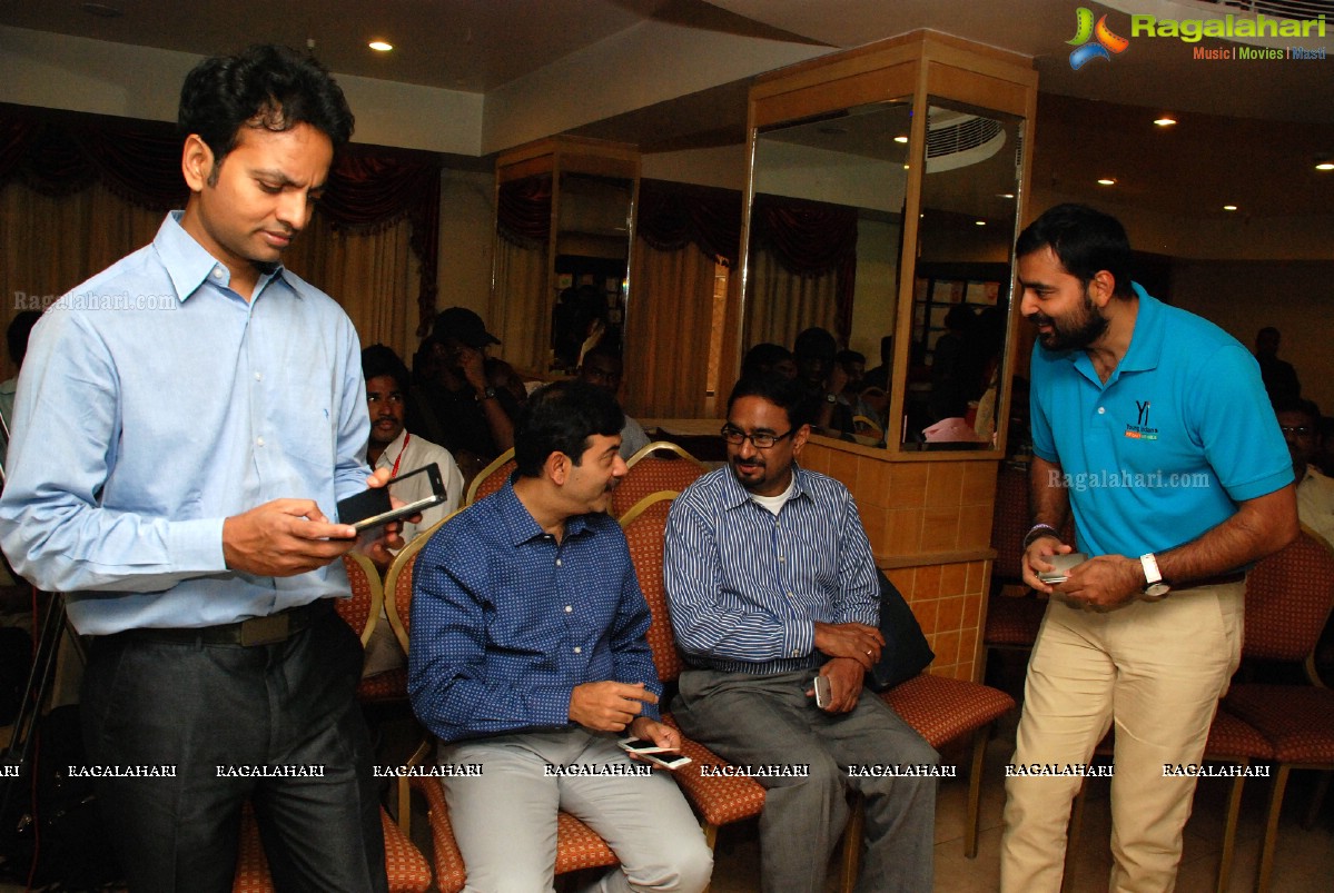 One Lakh Hands Launch at Hotel NKM's Grand, Erramanzil, Hyderabad