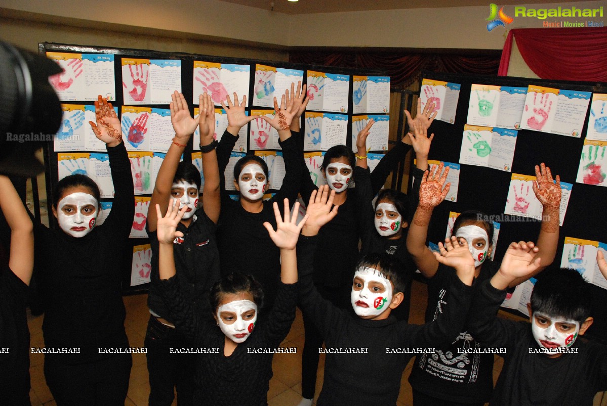 One Lakh Hands Launch at Hotel NKM's Grand, Erramanzil, Hyderabad