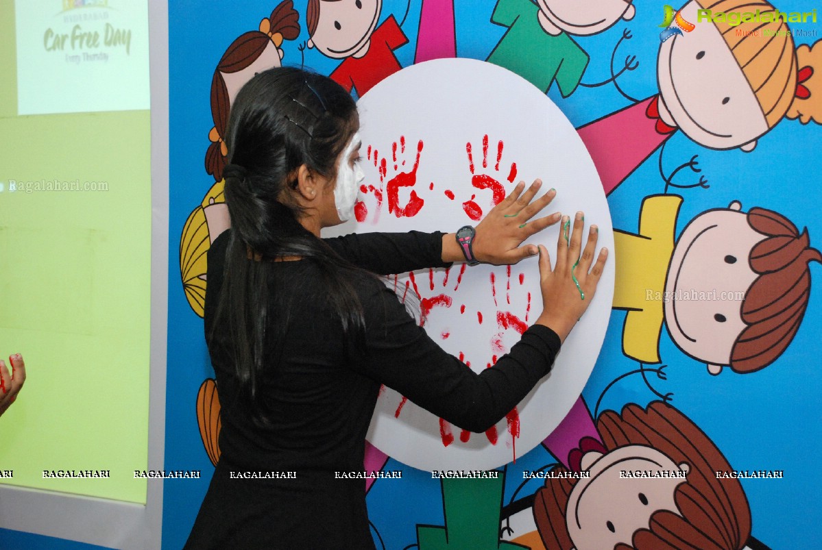 One Lakh Hands Launch at Hotel NKM's Grand, Erramanzil, Hyderabad