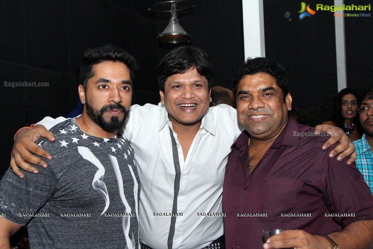 Birthday Party of Mr and Mrs Pradeep Roy and Mr Srinivas at Air Lounge, Hyderabad