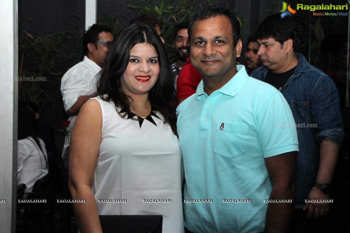 Birthday Party of Mr and Mrs Pradeep Roy and Mr Srinivas at Air Lounge, Hyderabad