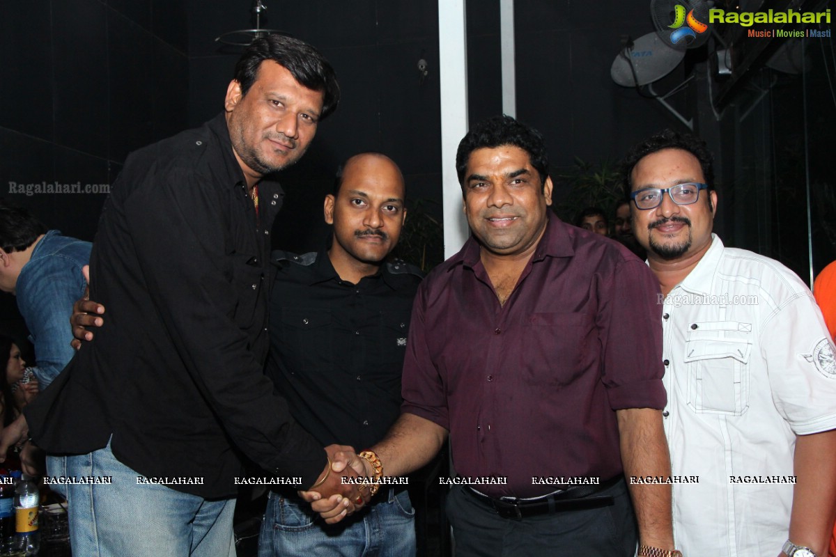 Birthday Party of Mr and Mrs Pradeep Roy and Mr Srinivas at Air Lounge, Hyderabad