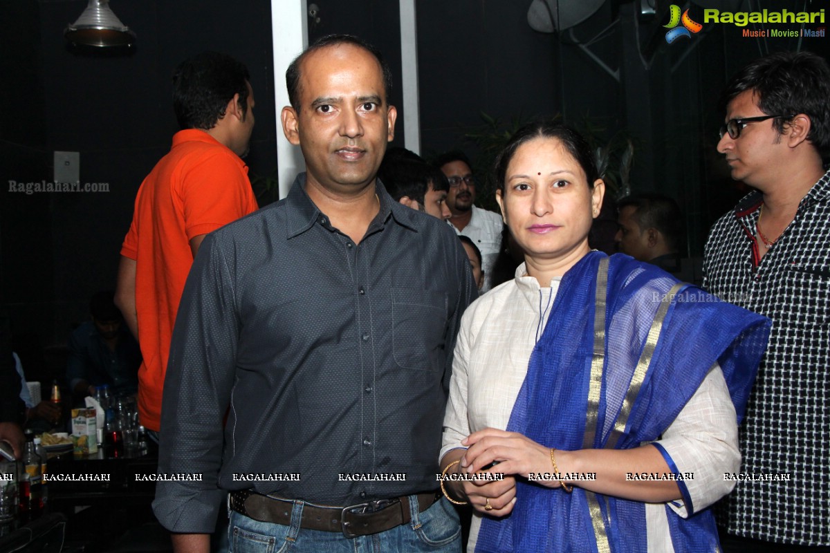 Birthday Party of Mr and Mrs Pradeep Roy and Mr Srinivas at Air Lounge, Hyderabad